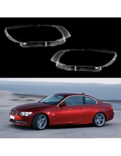 Set of 2 headlight glasses for BMW Series 3 E92/E93... 2