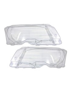 Set of 2 Headlight Glasses for BMW Series 3 E46 Coupe /...