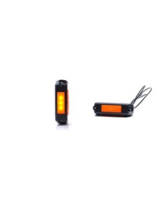 LED Jelzőfény 1080/i w140, 12v-24v, pozíció fehér / piros...