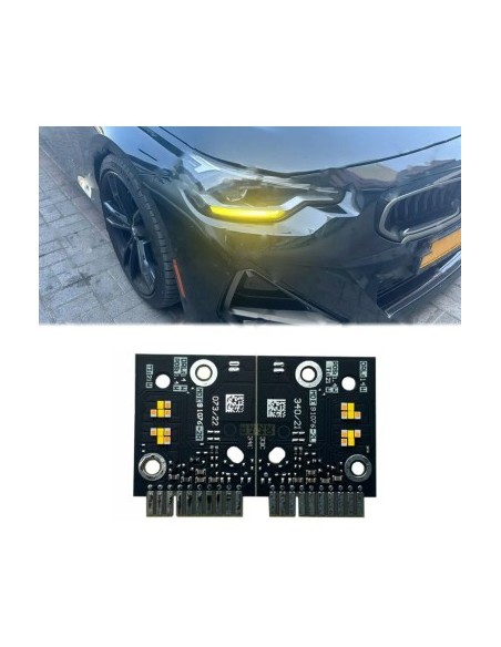 CSL Style Daytime Running Lights DRL Module Set for BMW Series 2 G42, M2 G87 without adaptive headlights