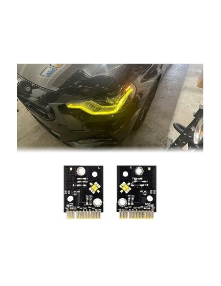 CSL Style Daytime Running Light DRL Module Set for BMW Series 2 G42, M2 G87 with Adaptive Headlights