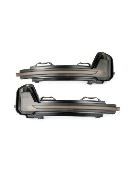 Set of 2 Dynamic LED Mirror Indicators compatible with VW Tiguan MK2, Touareg MK3