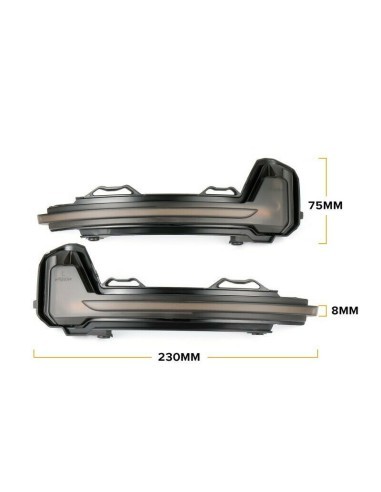 Set of 2 Dynamic LED Mirror Indicators...