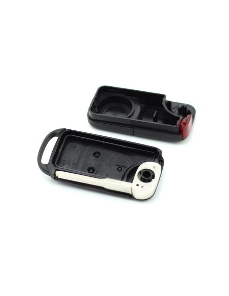Key case type knife 3 buttons, blade 2 tracks for Mercedes Benz