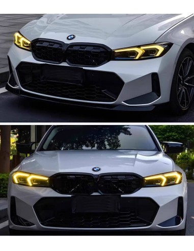 2 darab sárga CSL Style Angel Eyes DRL készlet...