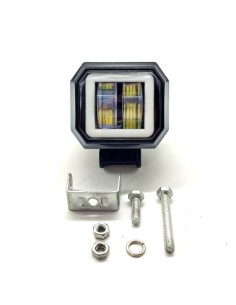 LED проектор с angel eyes за офроуд автомобили,... 2