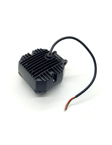 LED проектор с angel eyes за офроуд автомобили, мотоциклети, ATV, 20W мощност, 1800 лумена яркост