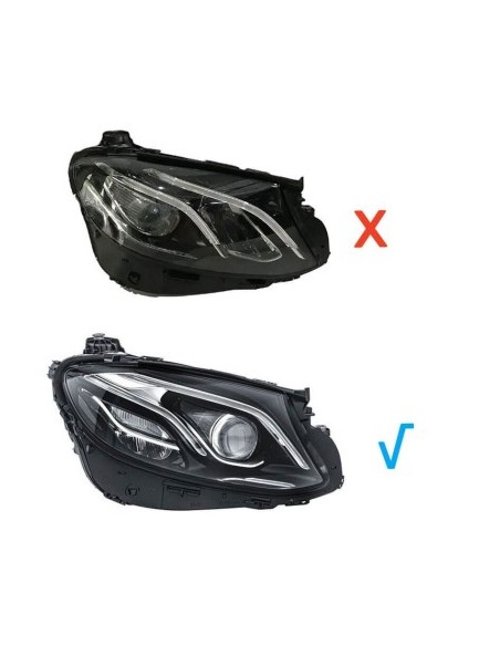 Left signaling and daytime running lights module DRL for Mercedes-Benz E Class W213