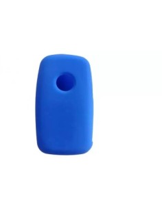 Silicone Car Key Flip Case for VW 4 Buttons Blue 2