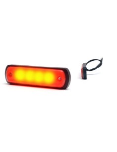 Лампа Габарит Led 1342 W189N 12V-24V Позиция Червена Was 2