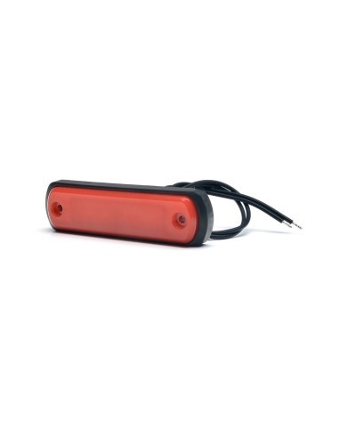 Led Gabarit Lámpa 1342 W189N 12V-24V Piros Was