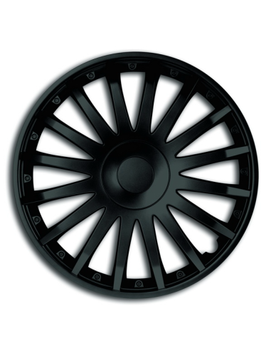 Set Wheel Covers 16", Black Crystal, 4 Pieces,...
