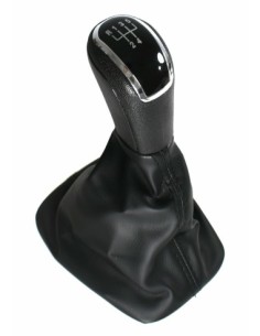 Gear knob with sleeve for Skoda Fabia I (1999-2009), 5...