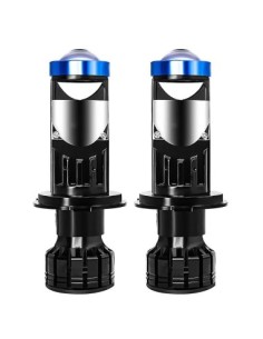 Bi Led H7 Lenses 50W Power 6000 Lumens 12V