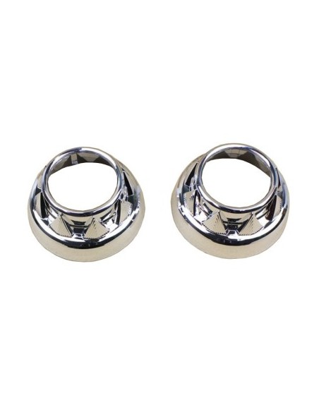 Set of 2 Bixenon 2.5" Lenses with D2S Bulbs and Included Decorations
