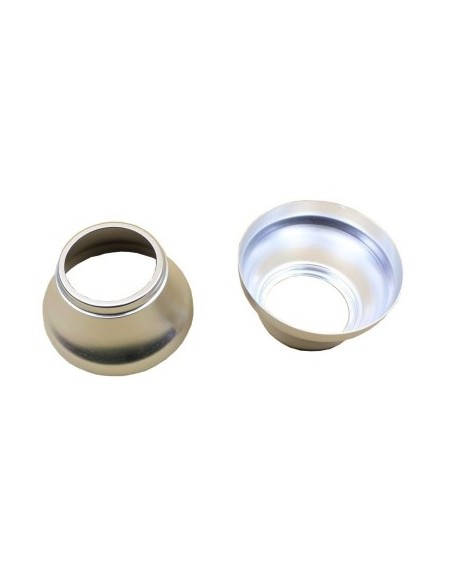 Set of 2 Bixenon 2.5" Lenses with D2S Bulbs and Included Decorations