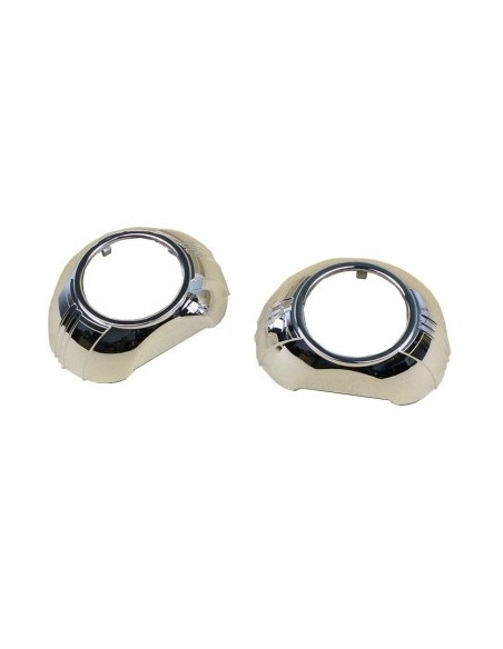 Set of 2 Bixenon 2.5" Lenses with D2S Bulbs and Included Decorations