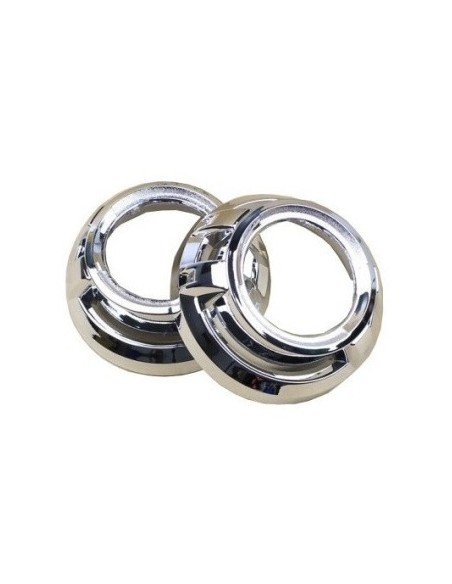 Set of 2 Bixenon 2.5" Lenses with D2S Bulbs and Included Decorations