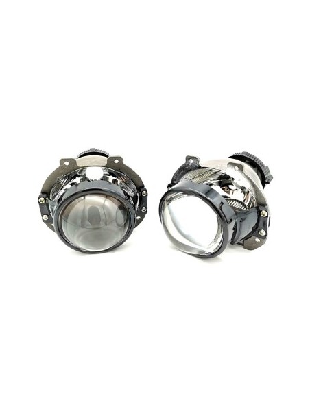 Set of 2 Bixenon 2.5" Lenses with D2S Bulbs and Included Decorations