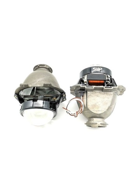 Set of 2 Bixenon 2.5" Lenses with D2S Bulbs and Included Decorations
