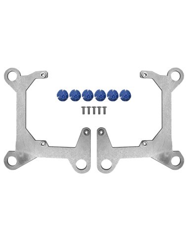 Set of 2 adapter frames for replacing the...