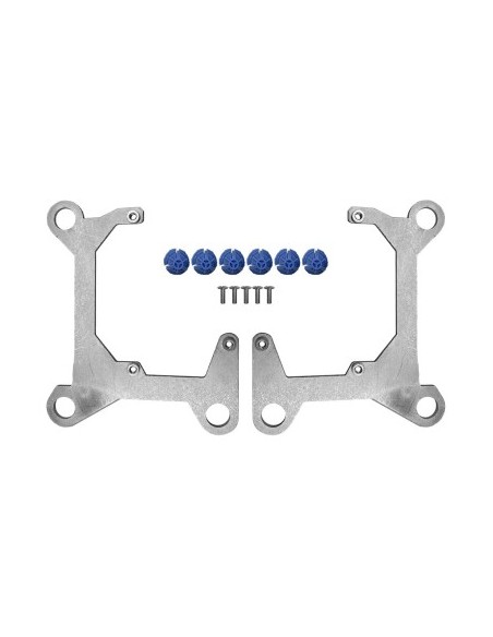 Set of 2 adapter frames for replacing the lenses on Skoda Octavia 3