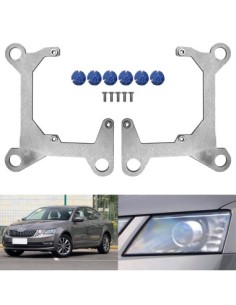 Set of 2 adapter frames for replacing the lenses on Skoda... 2