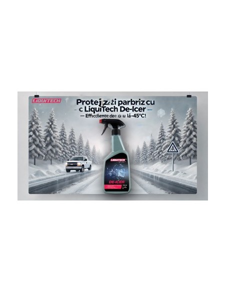 Λύση αποπάγωσης παρμπρίζ Liquitech De-Icer, 750ml