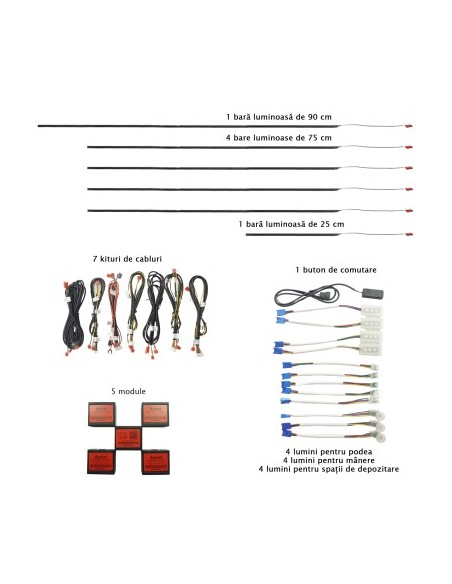 Professional RGB Ambient Light Kit Carguard