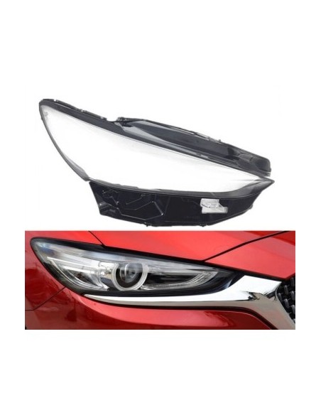 Right headlight glass for Mazda 6 (2019 - present)