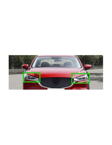 Left headlight glass for Mazda 6 (2019 - present)