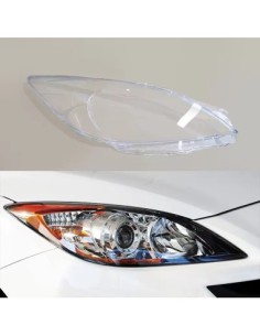 Right headlight glass for Mazda 3 Generation 2 (2009 - 2013) 2