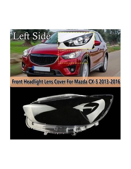 Bal oldali fényszóró üveg Mazda CX-5 1. generációhoz Facelift nélkül (2012 - 2015)