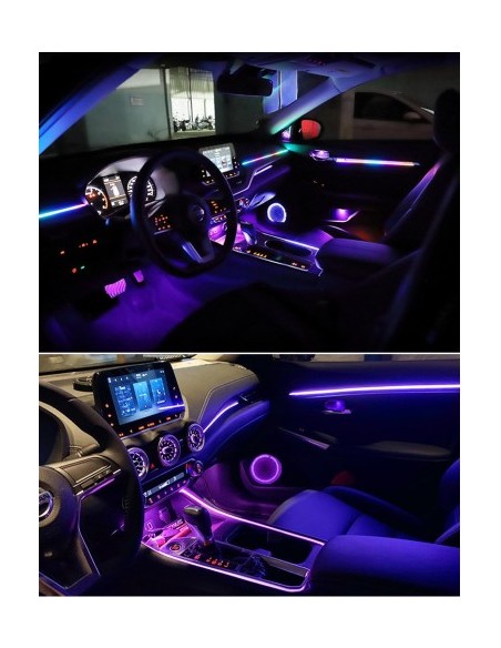 Kit φωτισμού περιβάλλοντος Symphony wireless με LED, Acrilice 18 σε 1