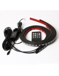 RGB Multicolor Under Car Lighting Kit with Remote Control...