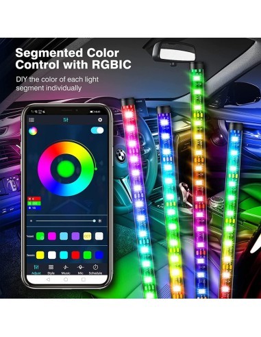 Symphony Ambient Light Kit, Dynamic, RGB with...