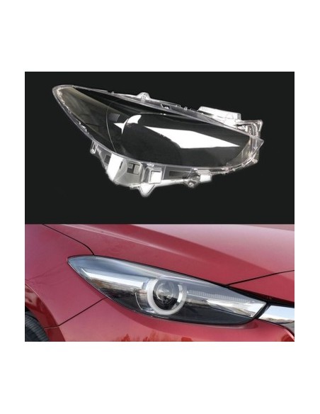 Стъкло фар дясно за Mazda 3 Генерация 3 с Фейслифт (2017 - 2018)