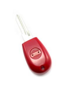 Key case with transponder for Alfa Romeo