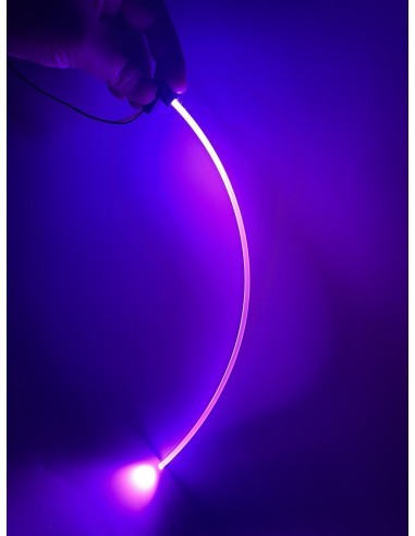 Pink Ambient Lights with 2 LED Sources and 2m...