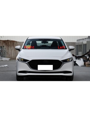 Left headlight glass for Mazda 3 Generation 4...