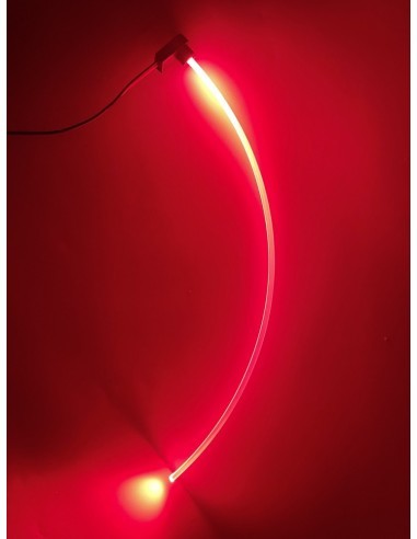 Red Ambient Lights with 2 LED Sources and 2m...