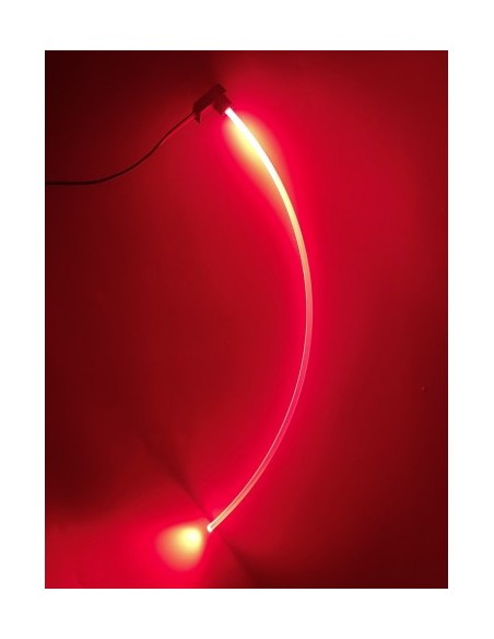 Red Ambient Lights with 2 LED Sources and 2m Fiber Optic