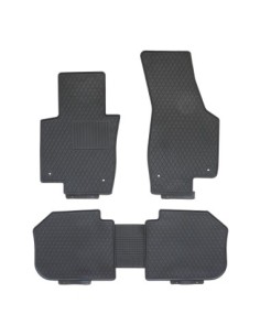 Rubber floor mat set compatible with Volkswagen Passat B8...