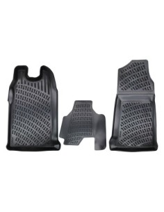 Rubber mat set tray type for Ford Transit III 2000-2014