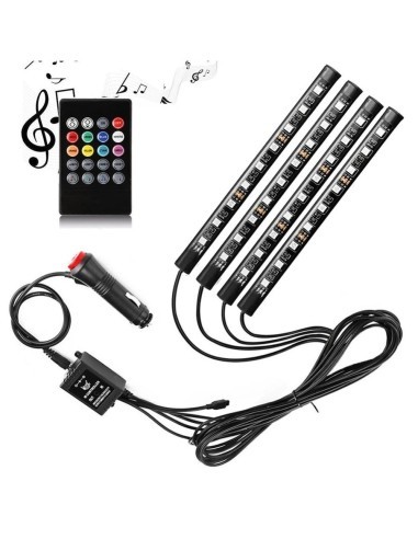 RGB Ambient Light Kit with remote control, 12V,...