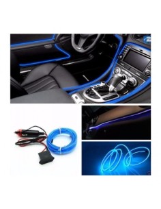 Neon wire car electroluminescent El Wire 2m with Blue...