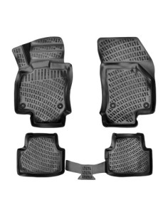 Set covorase auto din cauciuc tip tavita pentru Skoda...