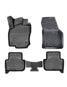 Rubber mat set type tray for Volkswagen Tiguan II...