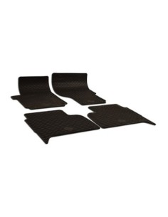 Rubber car mat set compatible with VW AMAROK (2010-)...