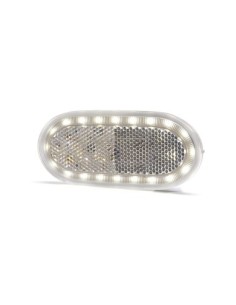 Φανάρι περιγράμματος LED 1388 W197 12V-24V θέσης Λευκό Was